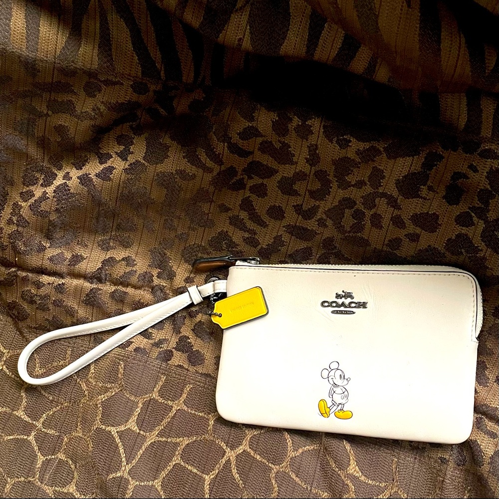 Disney Limited Edition Coach Wristlet